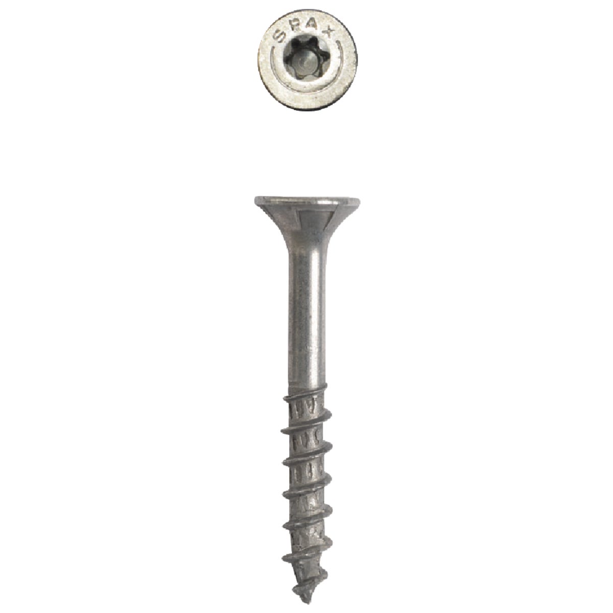 SPAX #8 x 1-1/4 In. T20 Plus Flat Head HCR-X (Exterior Rated) Deck Screw (230-Count) Image 3