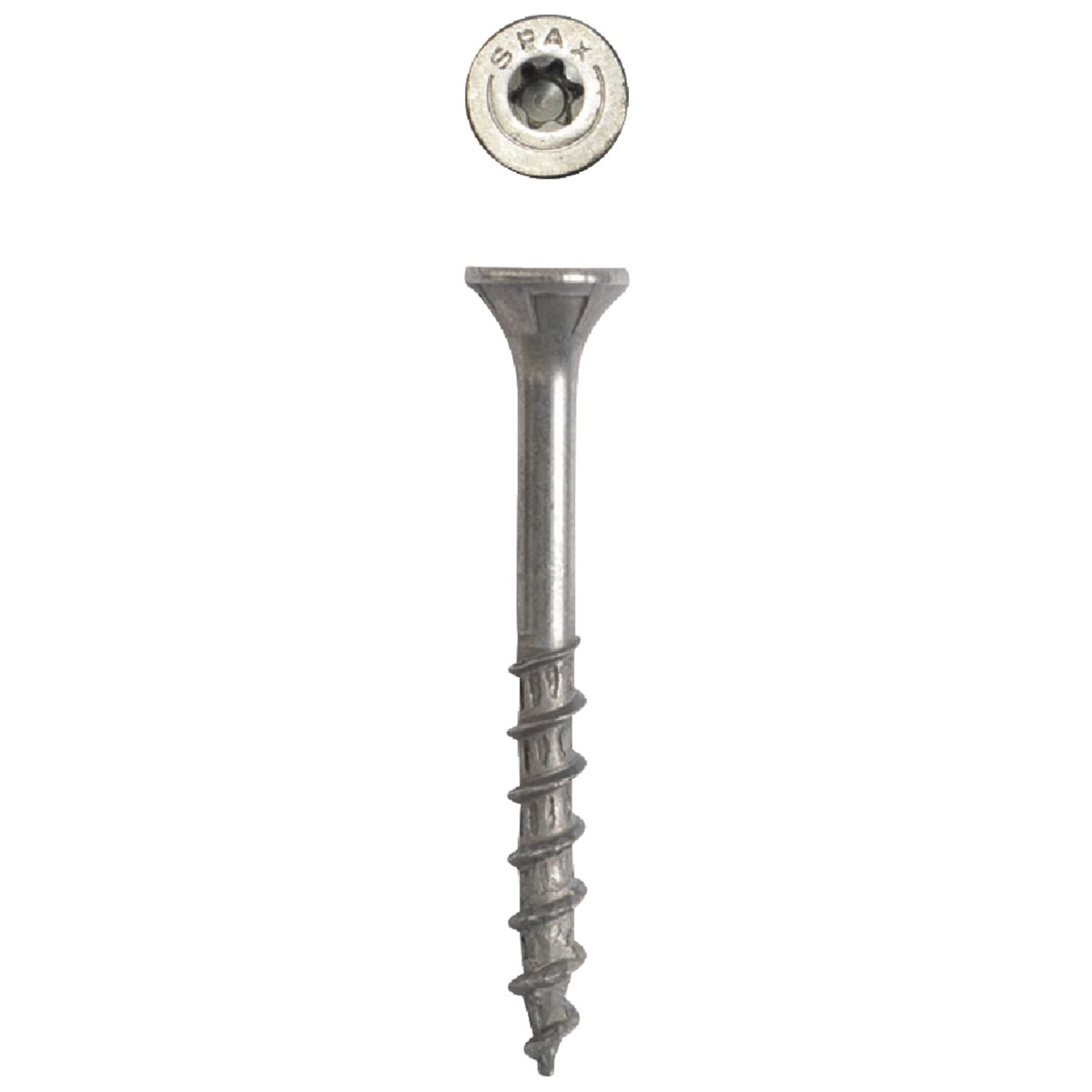 SPAX #8 x 1-1/2 In. T20 Plus Flat Head HCR-X (Exterior Rated) Deck Screw (195-Count) Image 3
