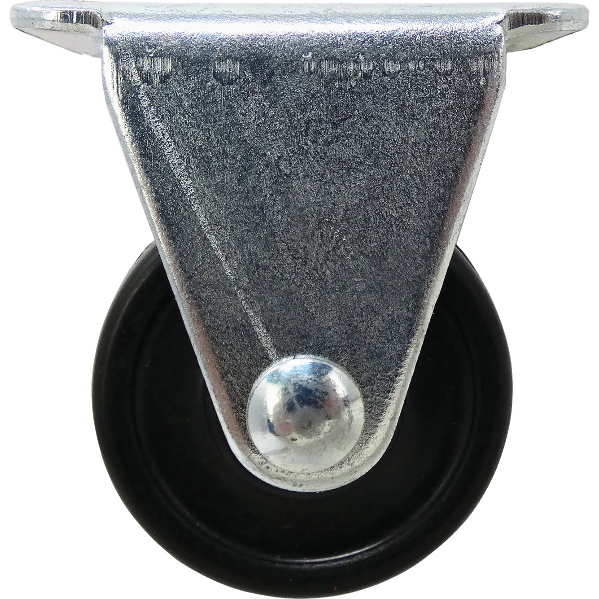 Shepherd Hardware 1-1/2 In. General-Duty Rubber Rigid Plate Caster