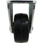 Shepherd Hardware 1-1/2 In. General-Duty Rubber Rigid Plate Caster Image 6