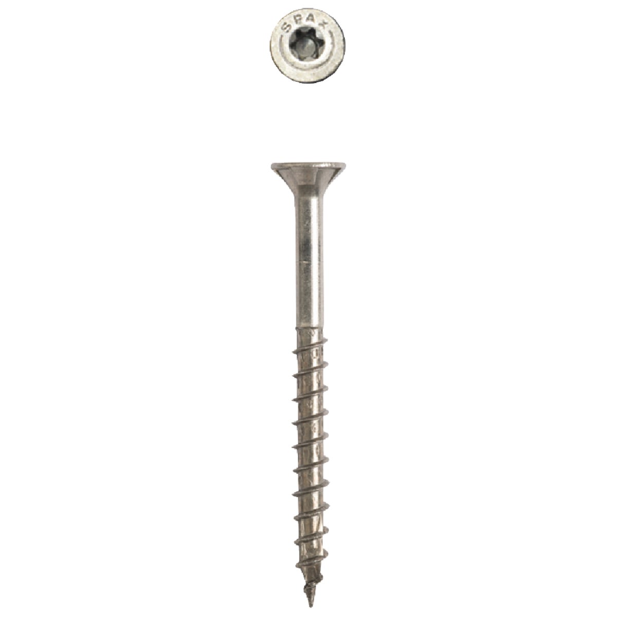 SPAX #8 x 2 In. T20 Plus Flat Head HCR-X (Exterior Rated) Deck Screw (154-Count) Image 3