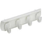 Hillman High and Mighty 5 Lb. Capacity White Key Rail Image 1