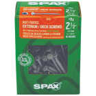 SPAX #9 x 2-1/2 In. T20 Plus Flat Head HCR-X (Exterior Rated) Deck Screw (109-Count) Image 1