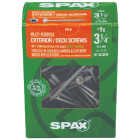 SPAX #9 x 3-1/4 In. T20 Plus Flat Head HCR-X (Exterior Rated) Deck Screw (83-Count) Image 2
