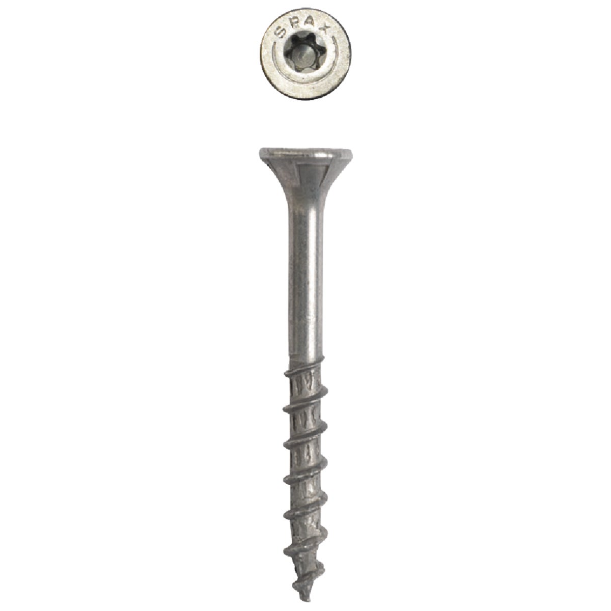 SPAX #10 x 1-1/2 In. T20 Plus Flat Head HCR-X (Exterior Rated) Deck Screw (125-Count) Image 3