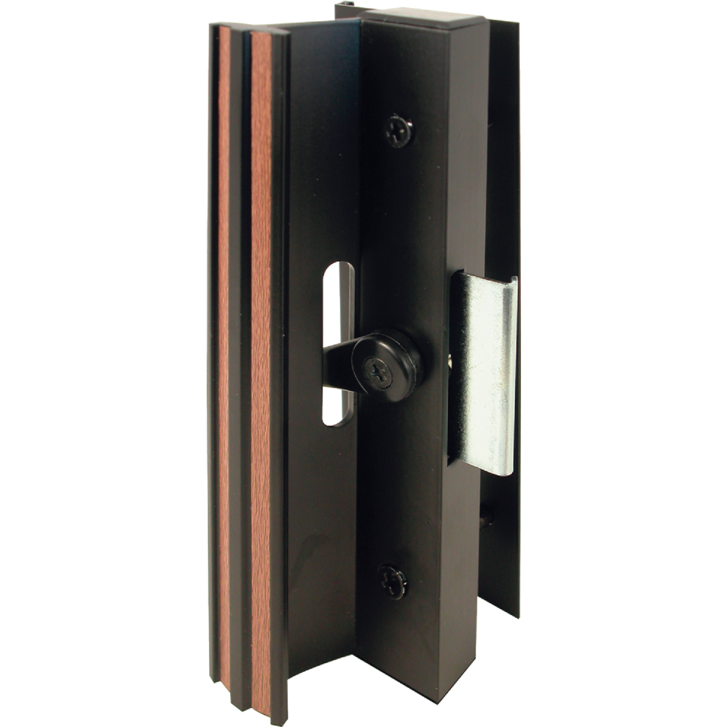 Prime-Line Black Surface Mounted Clamp Sliding Patio Door Handle Set Image 2