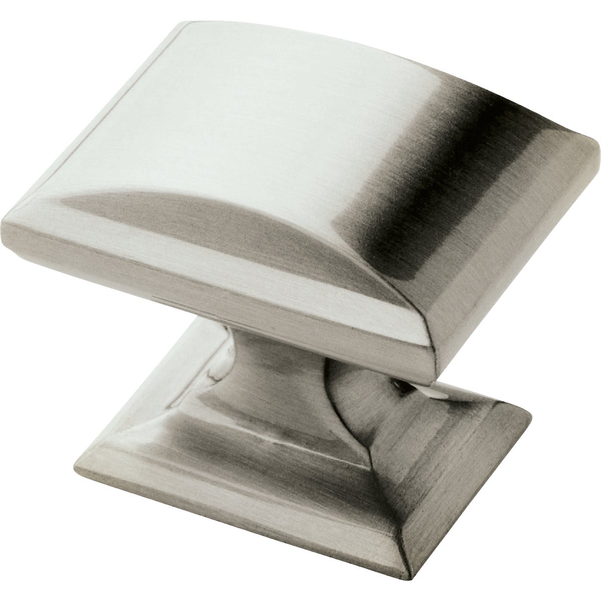 Amerock Candler Rectangle Satin Nickel Cabinet Knob Image 1