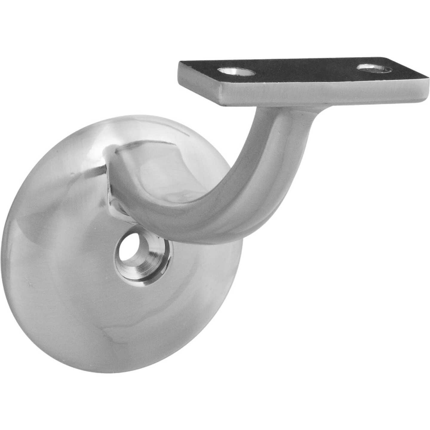 National Hardware Satin Nickel Zinc Handrail Bracket Image 1
