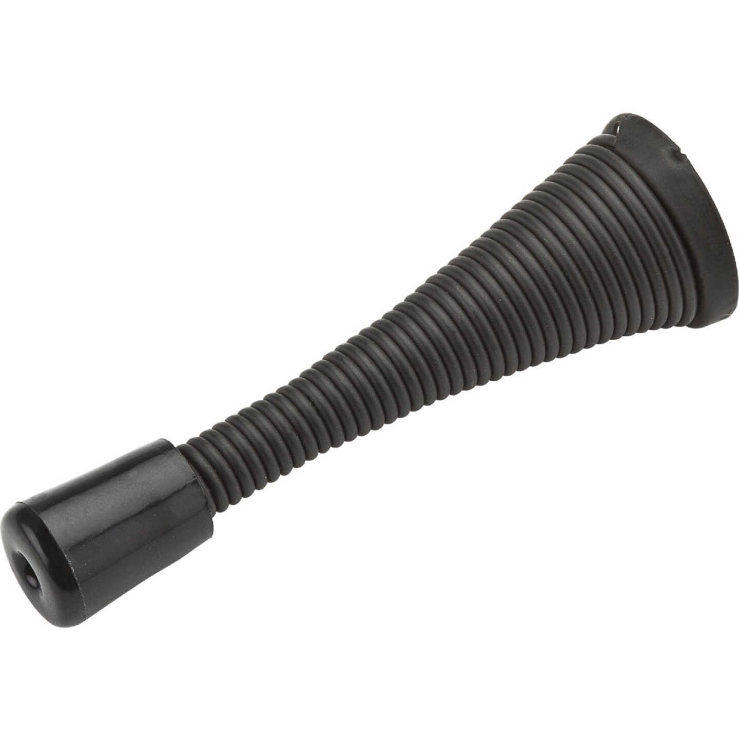 National Hardware 3 In. Oil Rubbed Bronze Spring Door Stop (2-Count) Image 1