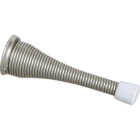 National Hardware 3 In. Satin Nickel Spring Door Stop (2-Count) Image 1