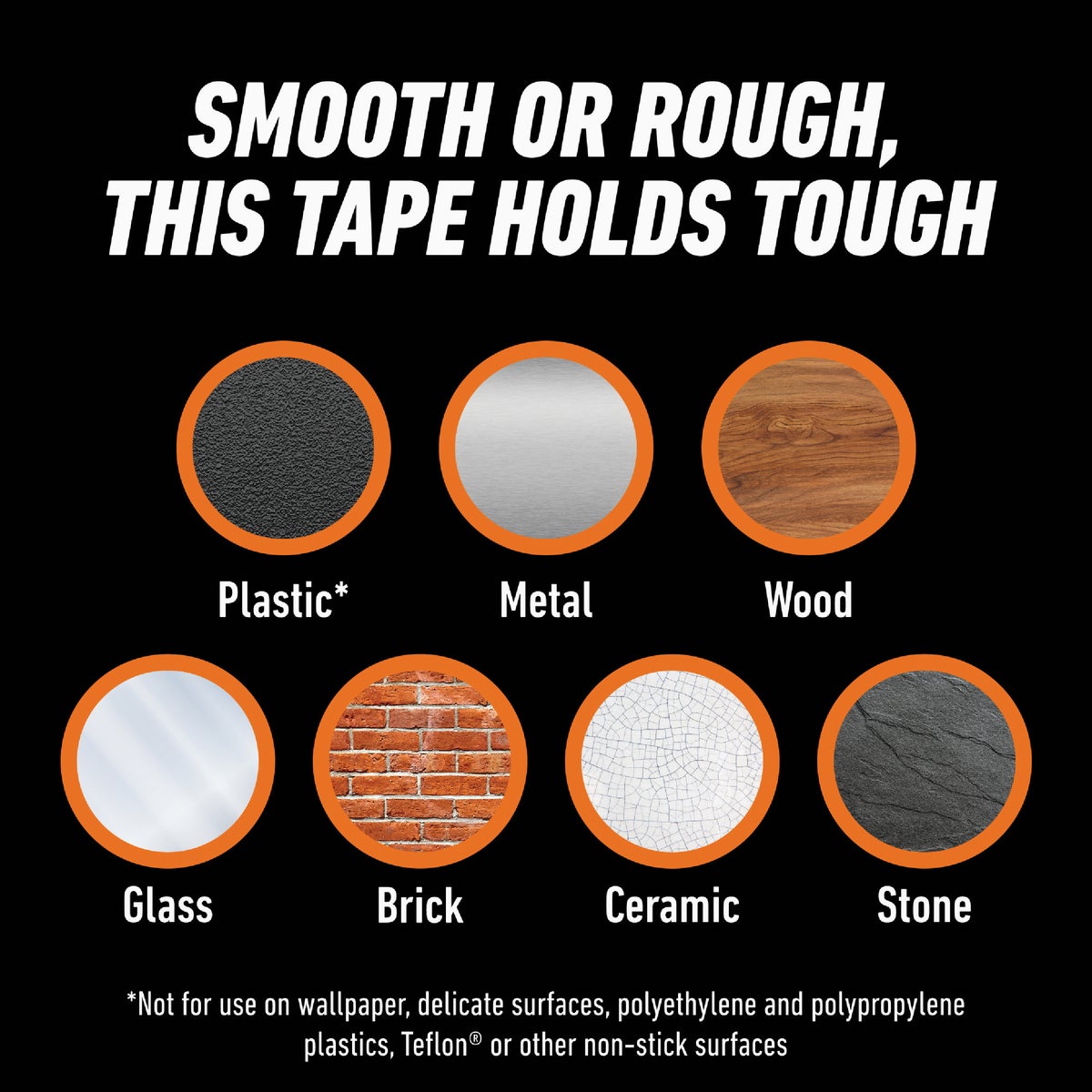 Gorilla 1 In. x 60 In. Tough & Clear Double-Sided Mounting Tape (15 Lb. Capacity) Image 2