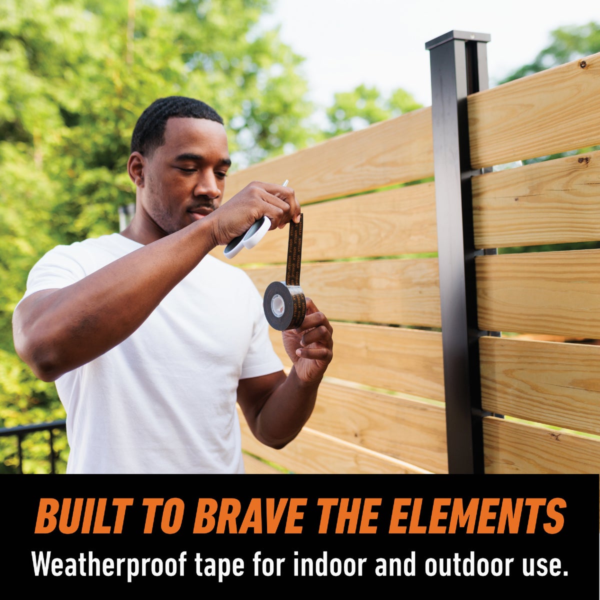 Gorilla 1 In. x 60 In. Black Heavy Duty Double-Sided Mounting Tape (30 Lb. Capacity) Image 2
