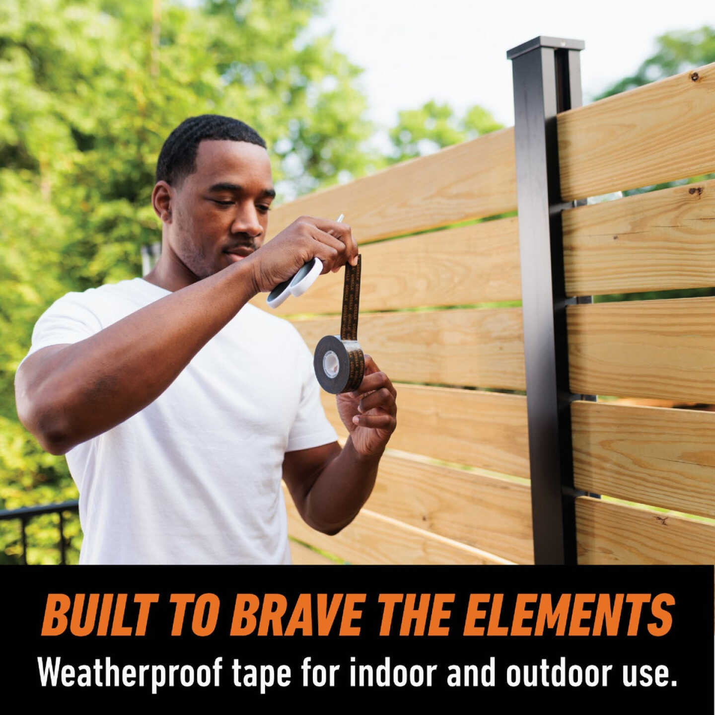 Gorilla 1 In. x 60 In. Black Heavy Duty Double-Sided Mounting Tape (30 Lb. Capacity) Image 2