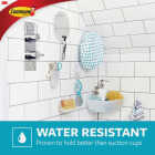 Command Large Bath Hook, White, 1 Hook, 1 Large Strip Image 2
