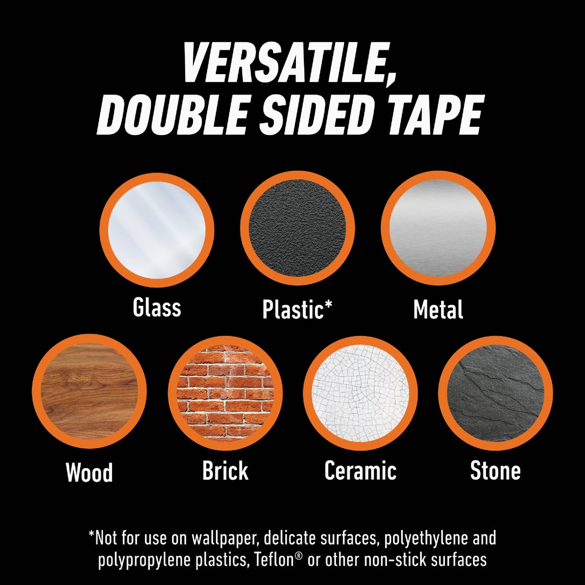 Gorilla Glue 1 In. x 1 In. 7 Lb. Capacity Permanent Clear Mounting Squares (24-Pack) Image 6