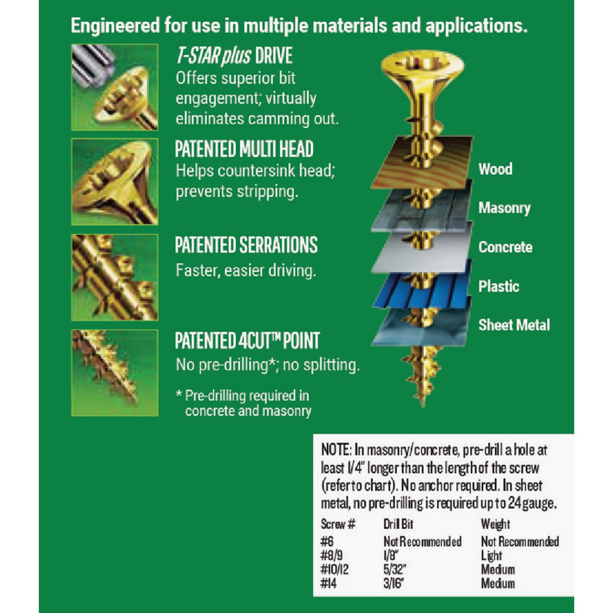 SPAX #8 x 2 In. T20 Plus Flat Head Yellow Zinc (Interior) Wood Screw (161-Count) Image 4