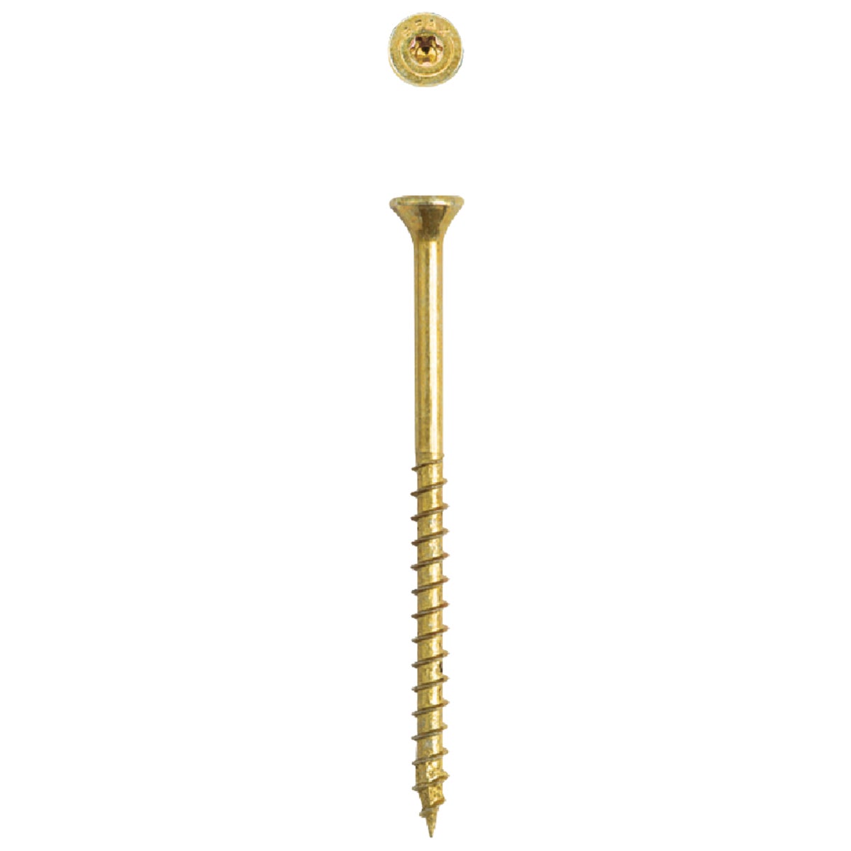 SPAX #9 x 2-1/2 In. T20 Plus Flat Head Yellow Zinc (Interior) Wood Screw (116-Count) Image 3