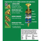 SPAX #9 x 2-1/2 In. T20 Plus Flat Head Yellow Zinc (Interior) Wood Screw (116-Count) Image 4