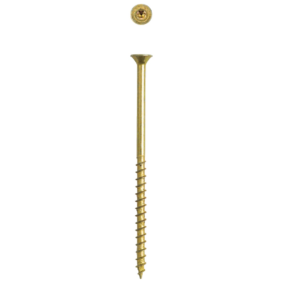 SPAX #9 x 3-1/4 In. T20 Plus Flat Head Yellow Zinc (Interior) Wood Screw (89-Count) Image 3