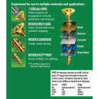 SPAX #10 x 1-1/2 In. T20 Plus Flat Head Yellow Zinc (Interior) Wood Screw (133-Count) Image 4