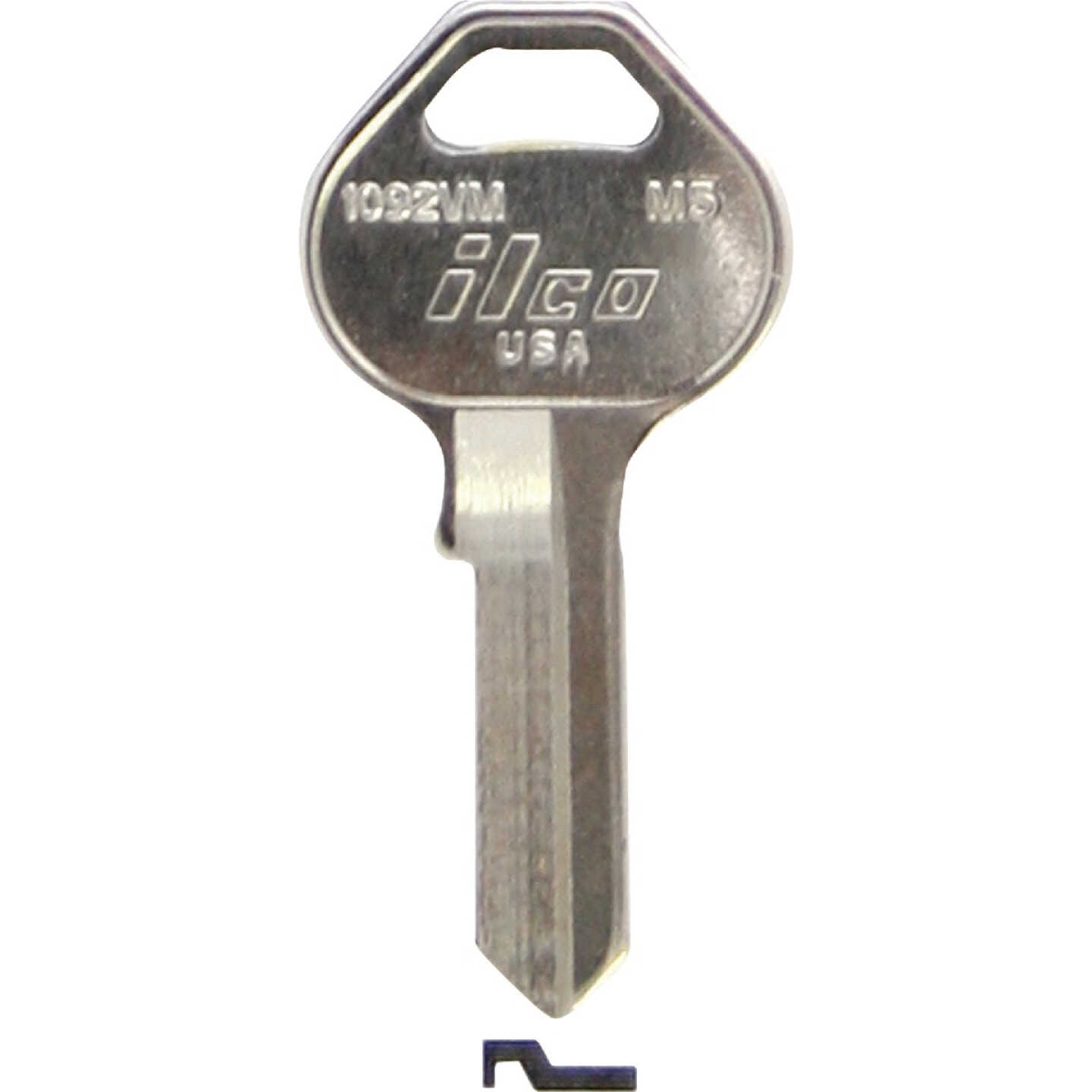 ILCO Master Nickel Plated Padlock Key M5 / 1092VM (10-Pack) Image 1