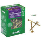 SPAX #10 x 2-1/2 In. T20 Plus Wafer Head Yellow Zinc (Interior) Cabinet Screw (75-Count) Image 1