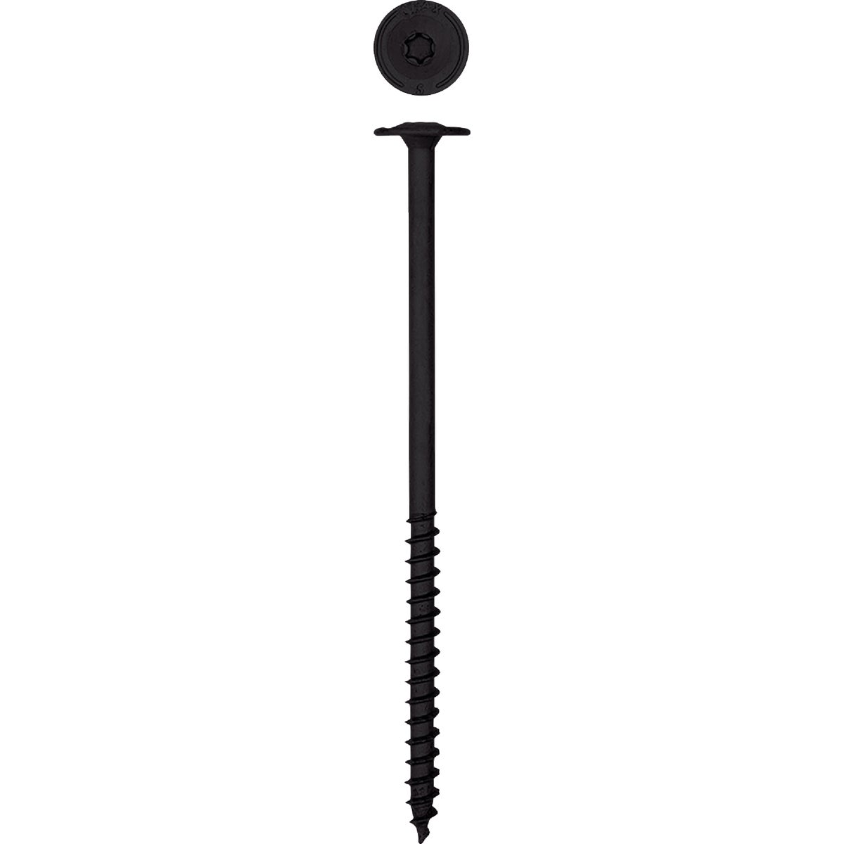 SPAX PowerLags 1/4 In. x 5 In. T30 Washer Head HCR (Exterior Rated) Lag Screw (50-Count) Image 4