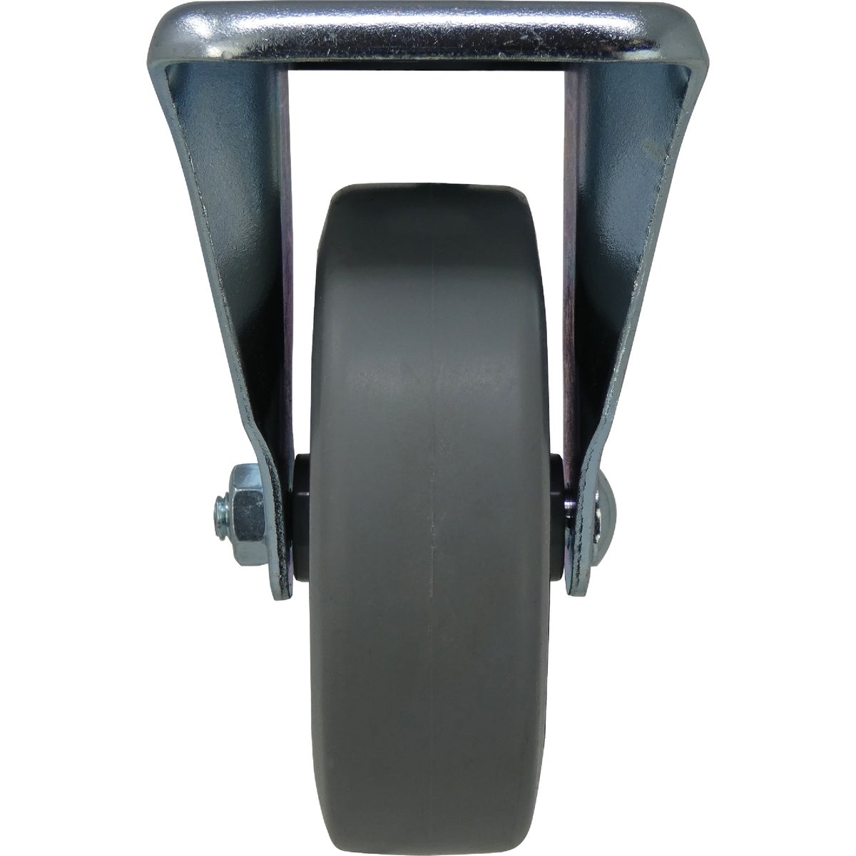 Shepherd Hardware 4 In. Thermoplastic Rigid Plate Caster Image 5