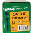 SPAX PowerLags 1/4 In. x 6 In. T30 Washer Head HCR (Exterior Rated) Lag Screw (50-Count) Image 5