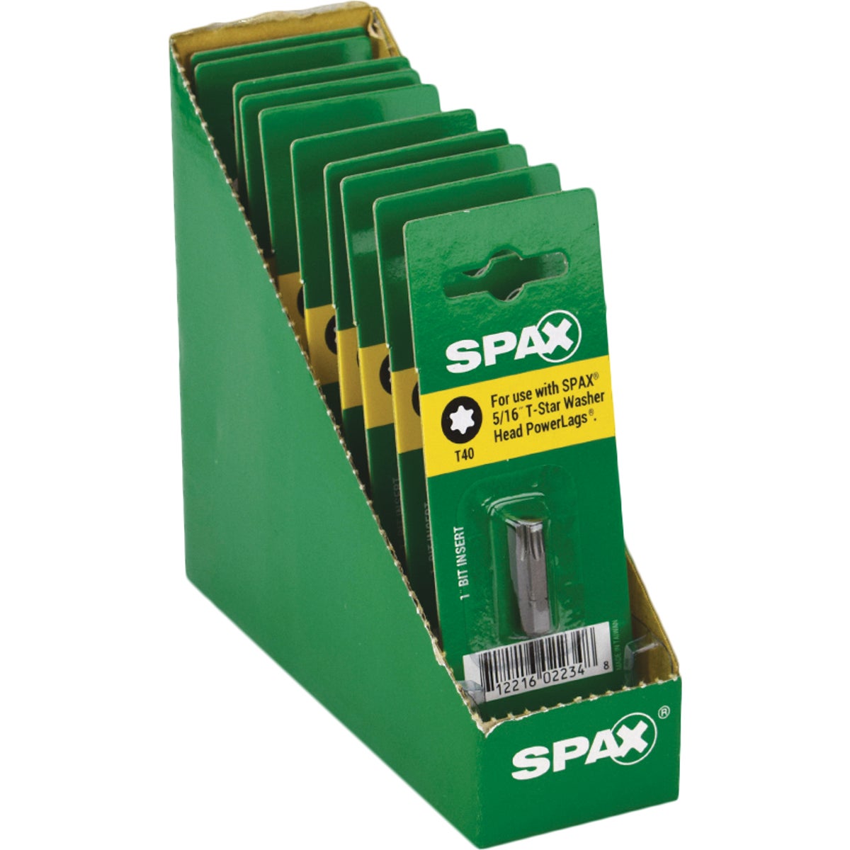 SPAX 1/4 In. x 1 In. T40 Insert Screwdriver Bit Image 3