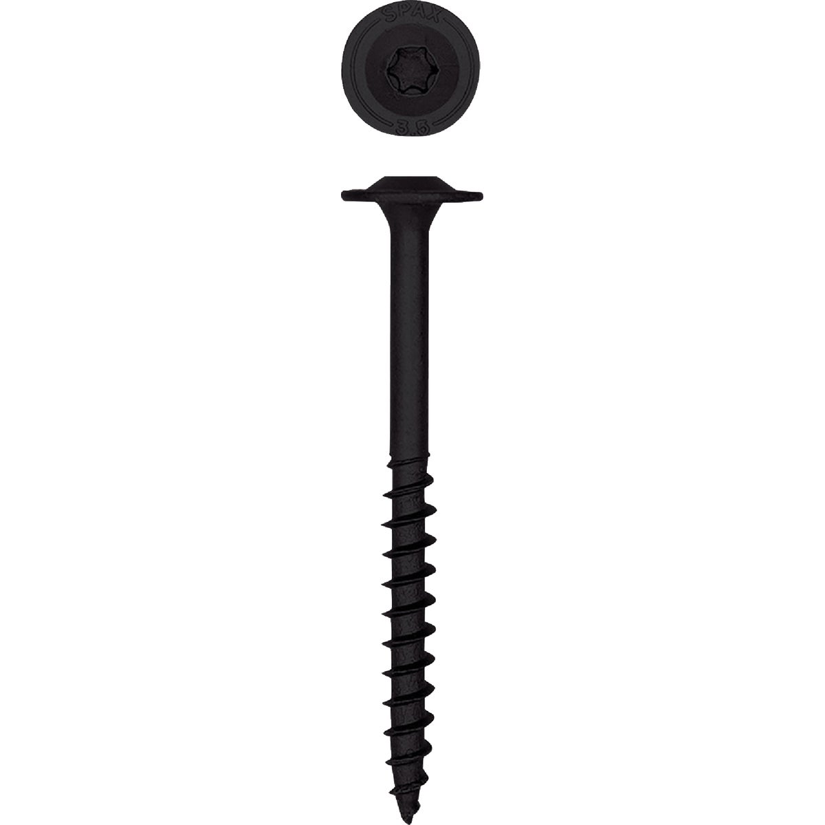 SPAX PowerLags 5/16 In. x 3-1/2 In. T40 Washer Head HCR (Exterior Rated) Lag Screw (50-Count) Image 4