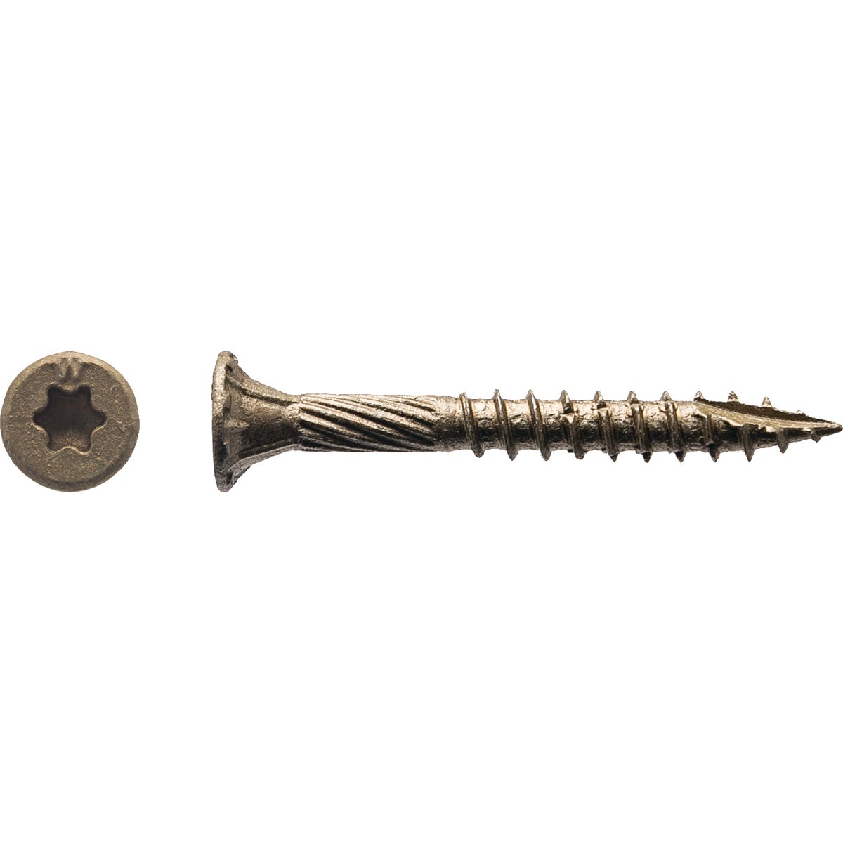 Big Timber #9 x 1-1/2 In. Bronze Flat Head Wood Screw (140-Count, 1 Lb.)
