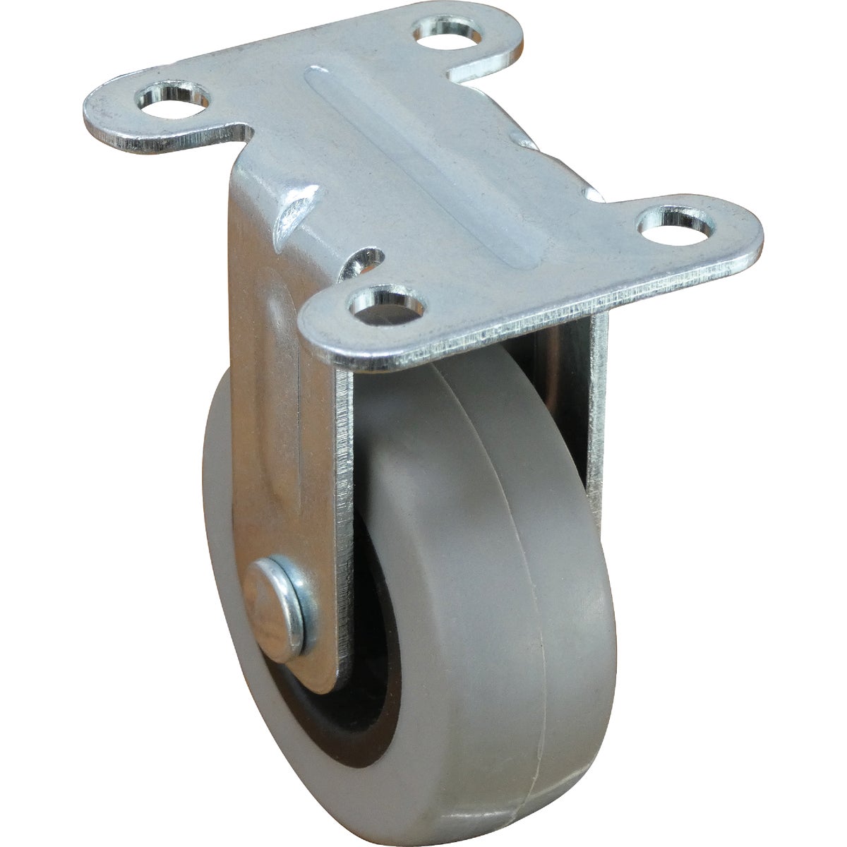 Shepherd Hardware 2 In. Thermoplastic Rigid Plate Caster Image 6