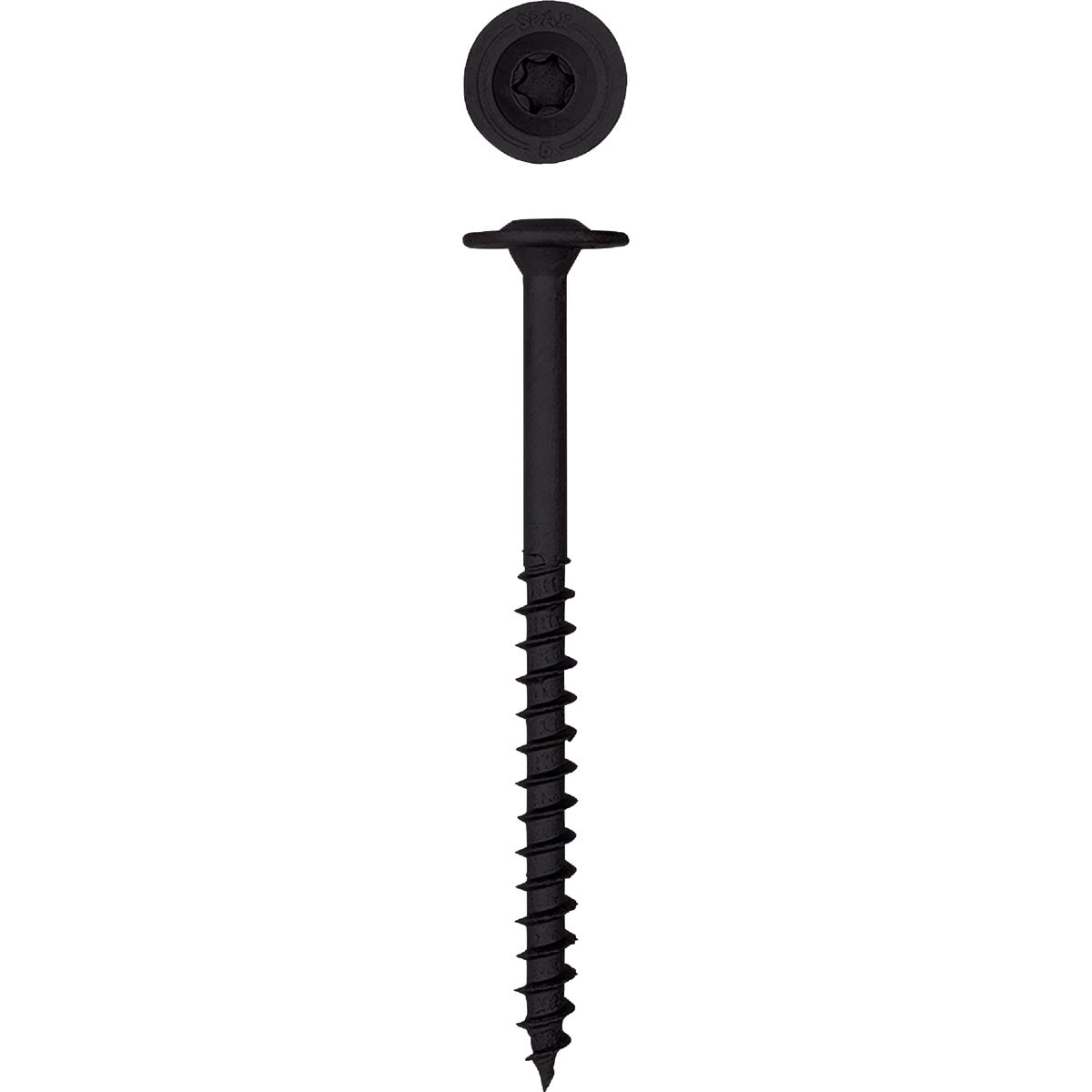 SPAX PowerLags 3/8 In. x 5 In. T50 Washer Head HCR (Exterior Rated) Lag Screw (25-Count) Image 4