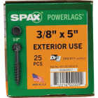SPAX PowerLags 3/8 In. x 5 In. T50 Washer Head HCR (Exterior Rated) Lag Screw (25-Count) Image 6