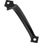 National Hardware 6-1/2 In. Black Ornamental Gate Pull Image 1