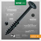 SPAX PowerLags 3/8 In. x 6 In. T50 Washer Head HCR (Exterior Rated) Lag Screw (25-Count) Image 2