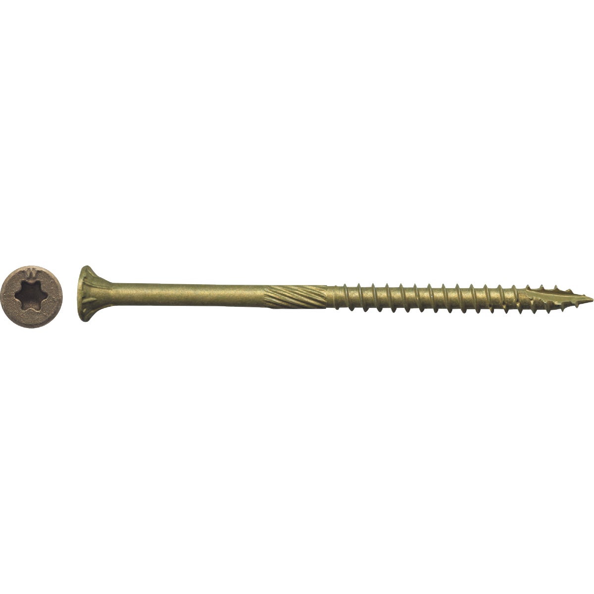 Big Timber #9 x 3 In. Bronze Flat Head Wood Screw (79-Count, 1 Lb.) Image 2