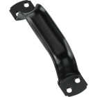 National Hardware 6-3/4 In. Black Gate Pull Image 1