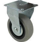 Shepherd Hardware 3 In. Thermoplastic Rigid Plate Caster Image 6