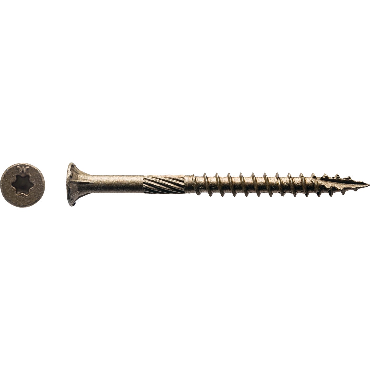 Big Timber #10 x 3 In. Bronze Flat Head Wood Screw (1500-Count)