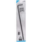 National Hardware 1/2 In. X 18 In. Black Steel Cane Bolt Image 2