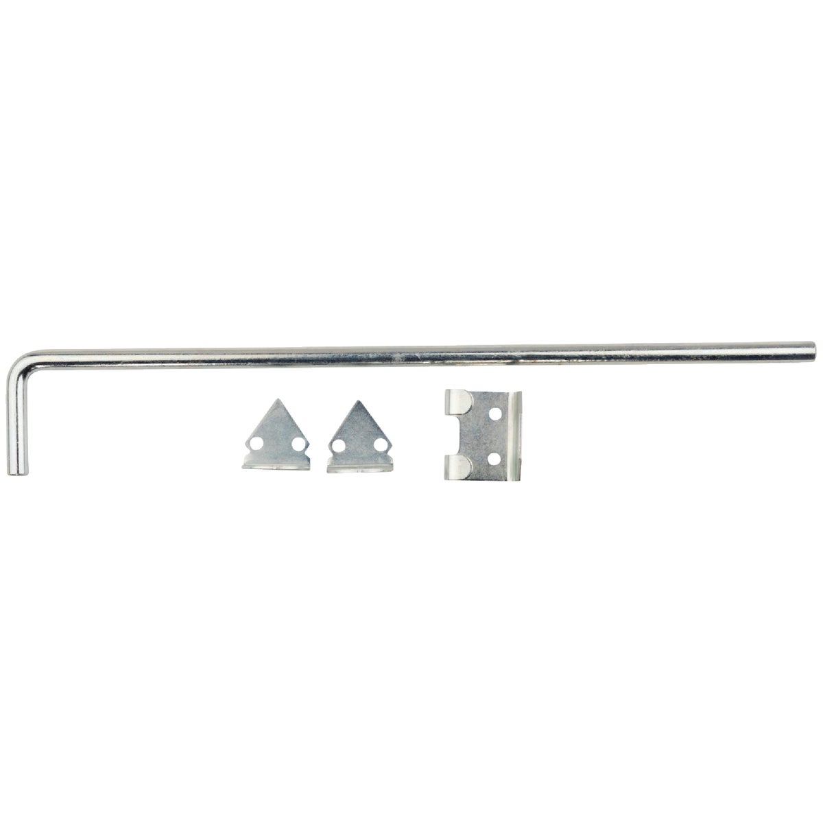 National Hardware 1/2 In. X 18 In. Zinc Plated Steel Cane Bolt Image 4