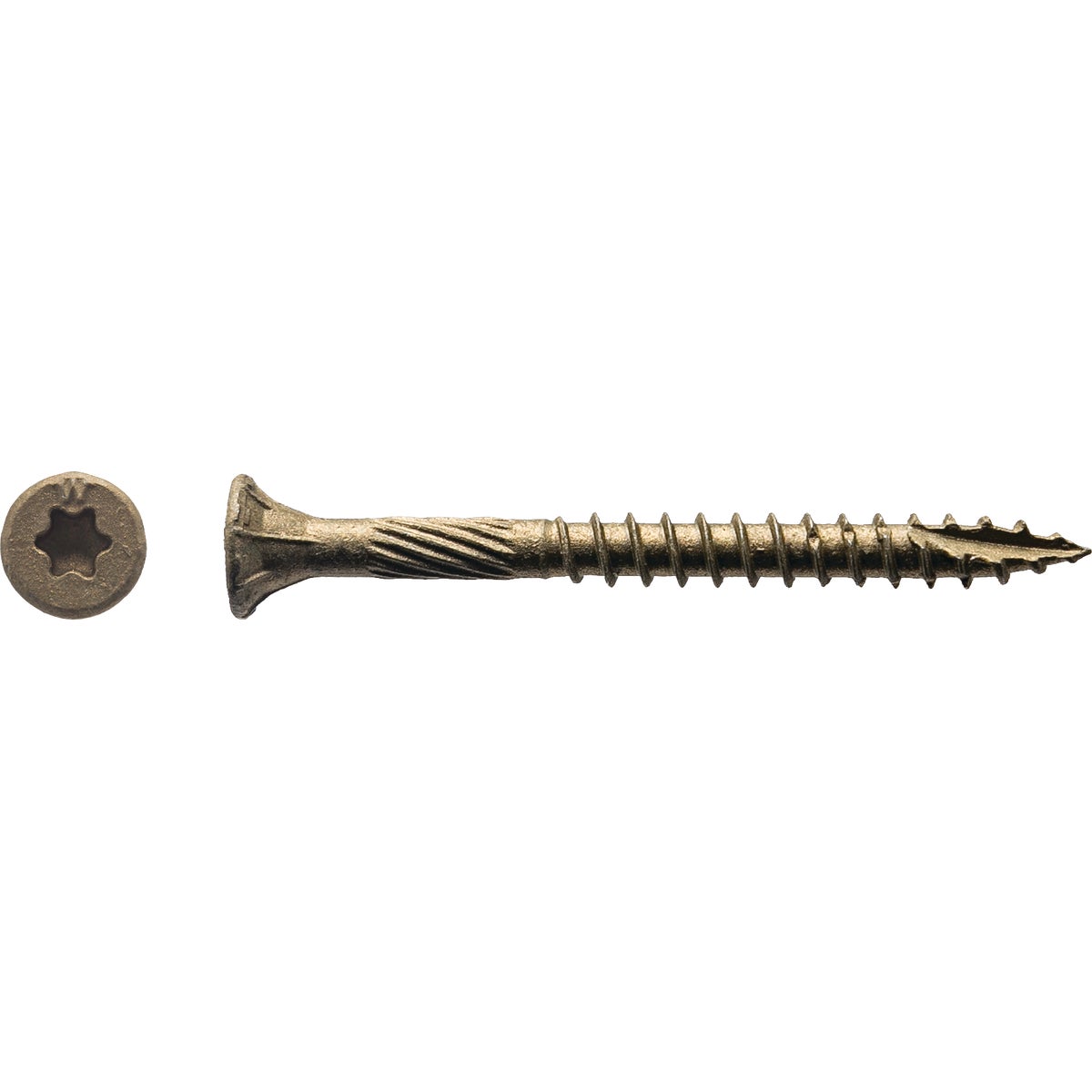 Big Timber #9 x 2 In. Bronze Flat Head Wood Screw (3000-Count)
