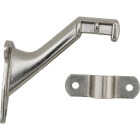 National Hardware Satin Nickel Aluminum Handrail Bracket Image 2