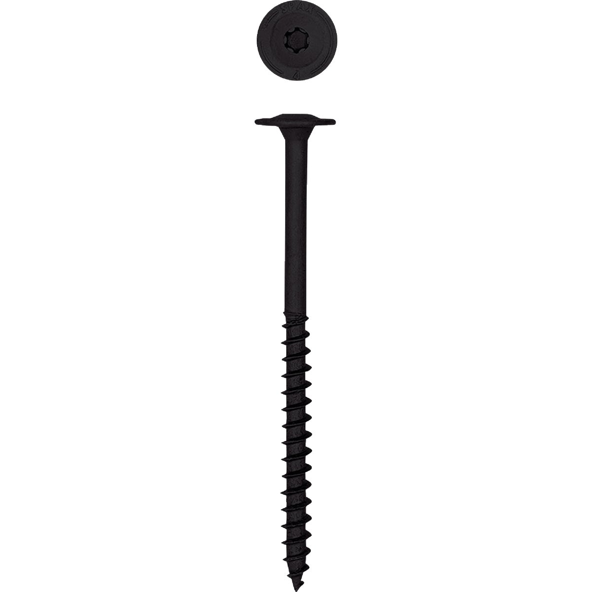 SPAX PowerLags 1/4 In. x 4 In. T30 Washer Head HCR (Exterior Rated) Lag Screw (500-Count) Image 5