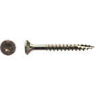 Big Timber #8 x 1-1/2 In. Yellow Zinc Flat Head Wood Screw (198-Count, 1 Lb.) Image 1
