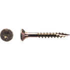 Big Timber #8 x 1-1/4 In. Yellow Zinc Flat Head Wood Screw (231-Count, 1 Lb.) Image 1