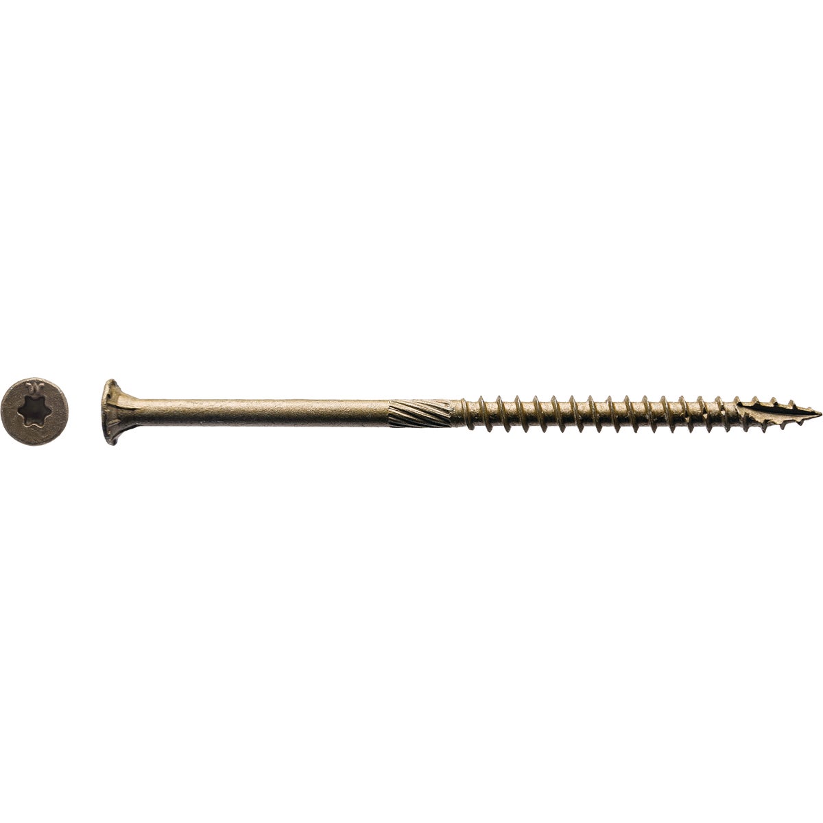 Big Timber #10 x 4 In. Bronze Flat Head Wood Screw (240-Count, 5 Lb.)