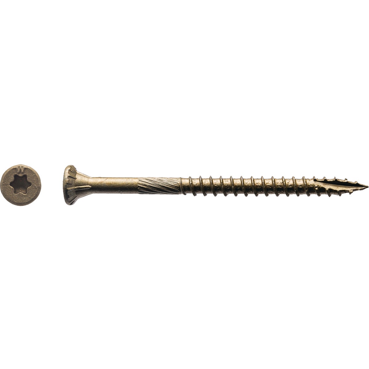Big Timber #9 x 2-1/2 In. Bronze Flat Head Wood Screw (465-Count, 5 Lb.)